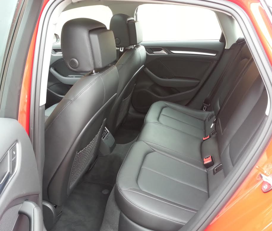 Audi A3 rear seat 