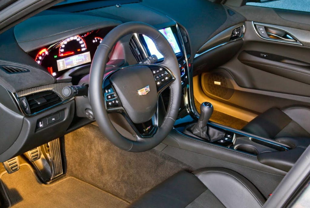 Cadillac ATS-V interior 
