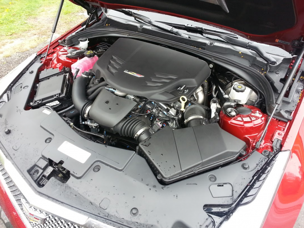 Cadillac ATS-V engine 