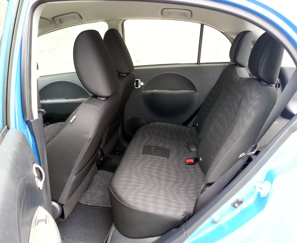 2016 I-Miev rear seat 