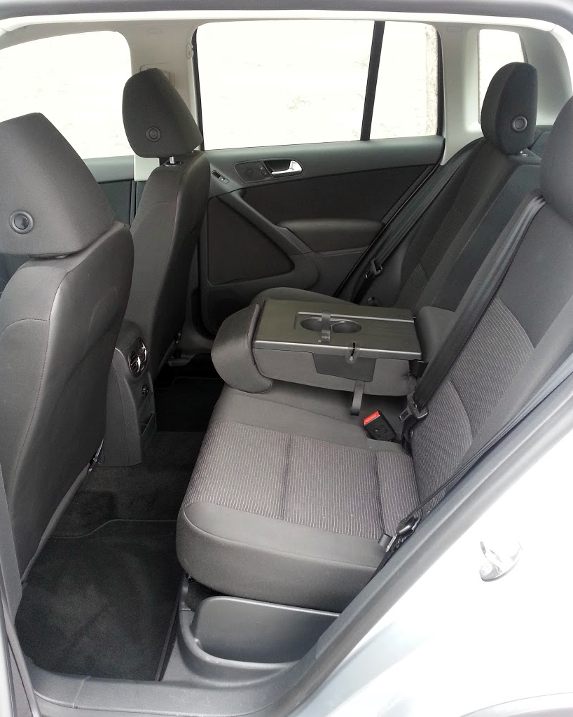 2015 VW Tiguan rear seat 