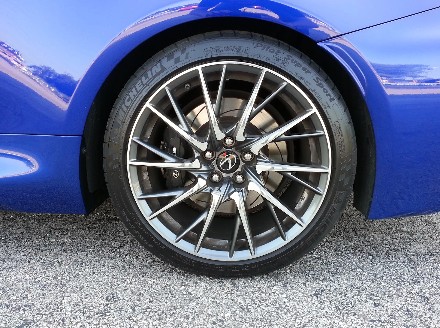 Lexus RC-F Wheels 