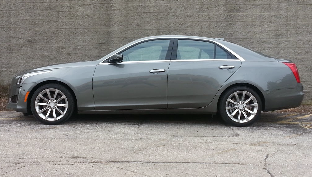 2016 Cadillac CTS profile 