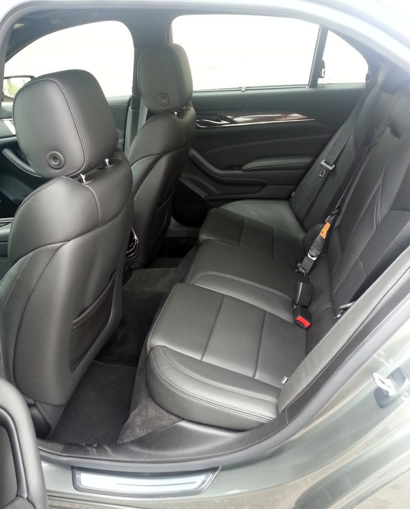 2016 CTS rear seat 