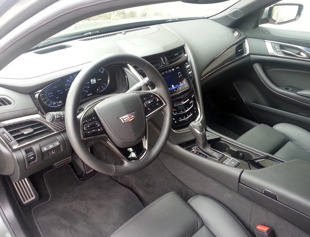 2016 CTS interior 