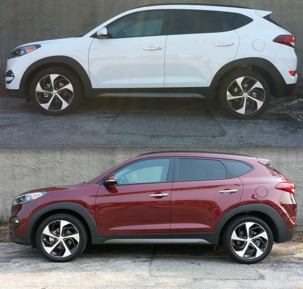 2016 Hyundai Tucson, profile 