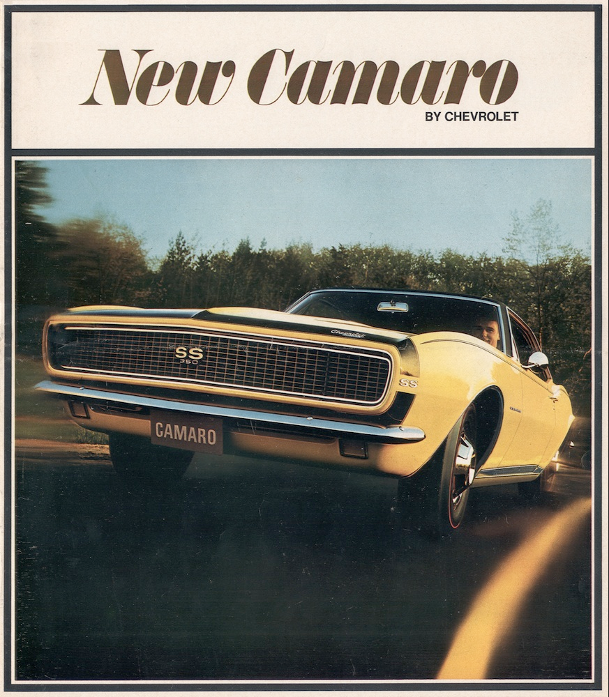 1967 Camaro Brochure 