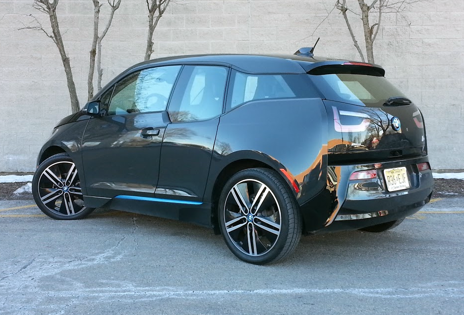 BMW i3 rear view 