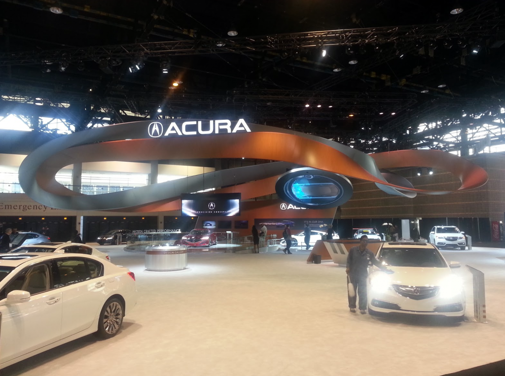 Acura Display at the 2016 Chicago Auto Show 