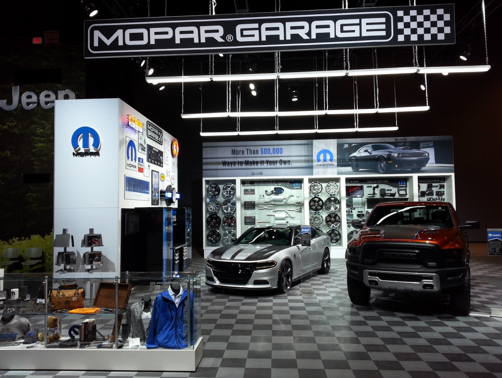 Mopar Display at the Chicago Auto Show