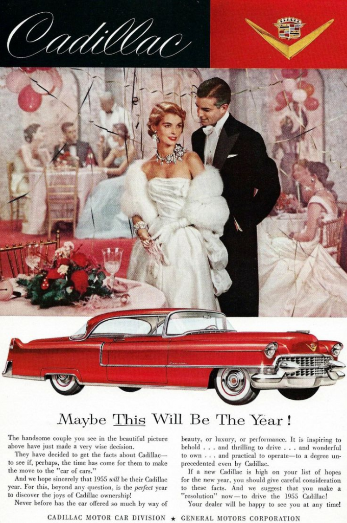 1955 Cadillac ad 