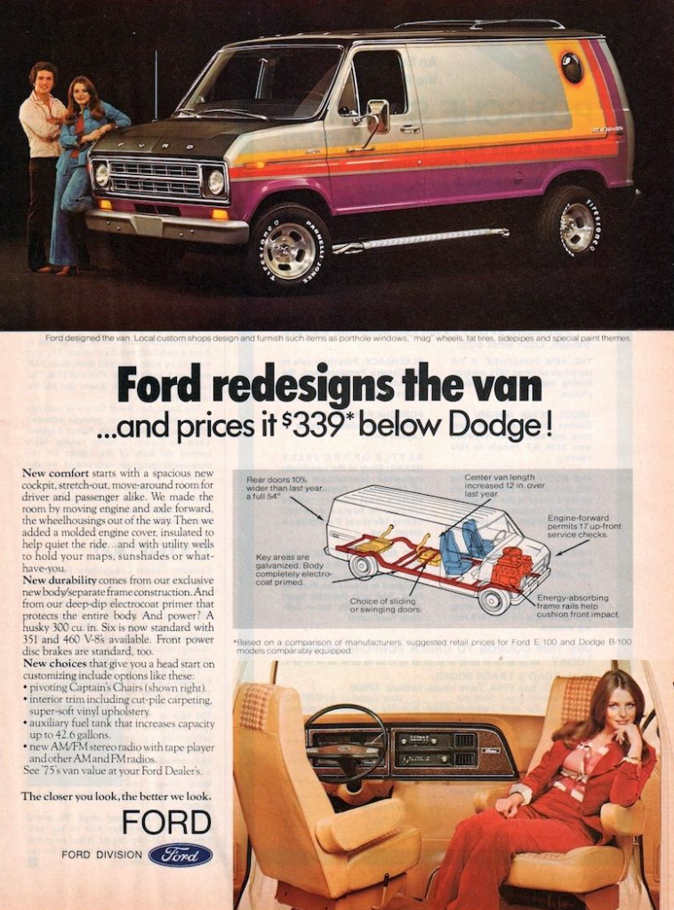 1976 Ford Van Ad 