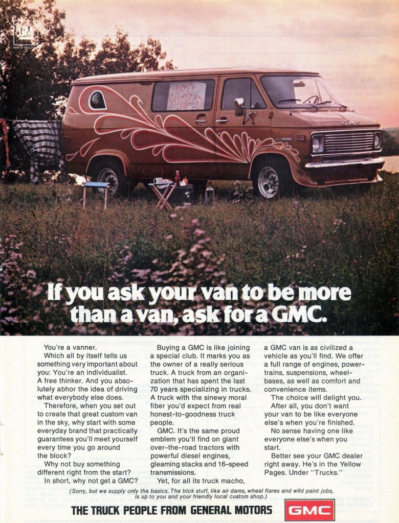 1976 GMC Van Ad 