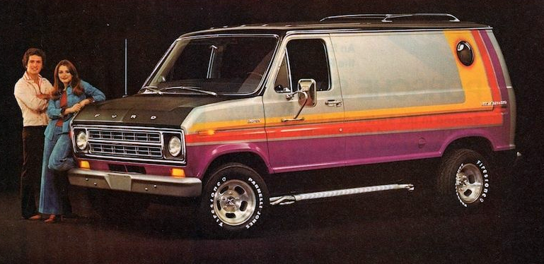 1976 Ford Van, Classic Van Ads