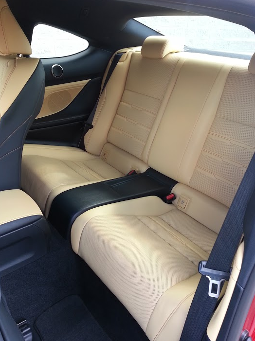 2016 Lexus RC 200t interior 