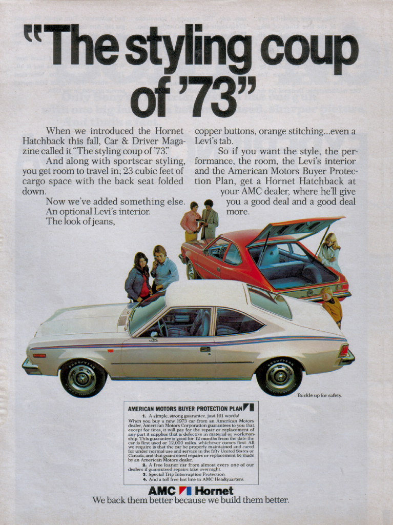 1973 AMC Hornet Ad 