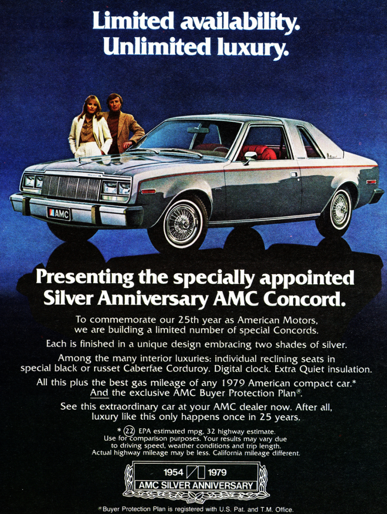 Promotional Advertising Poster 1973 AMC Javelin