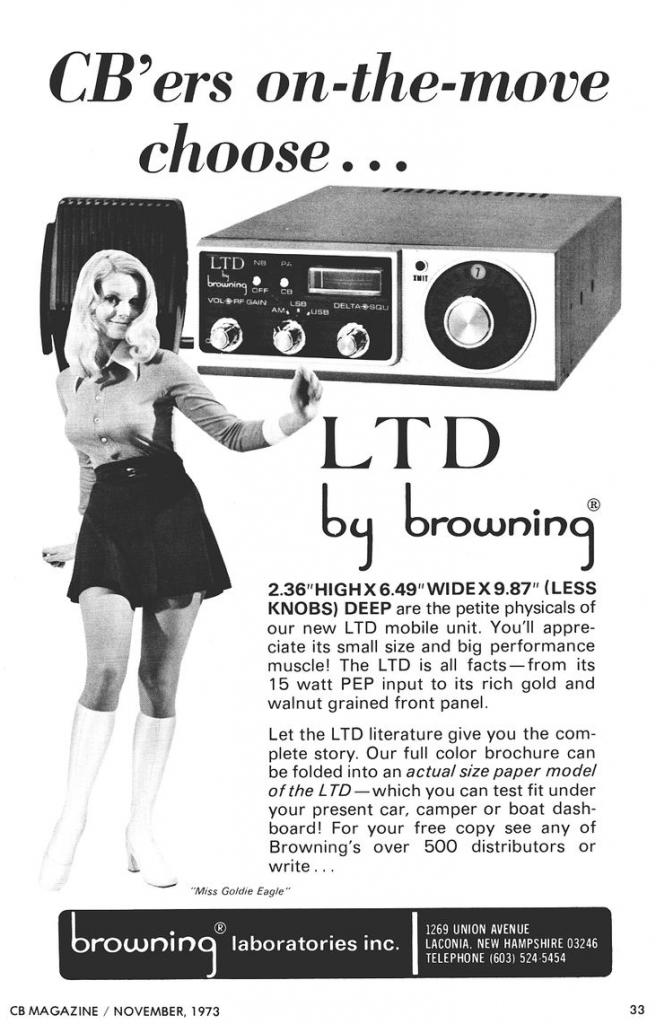 Browning CB-Radio ad 