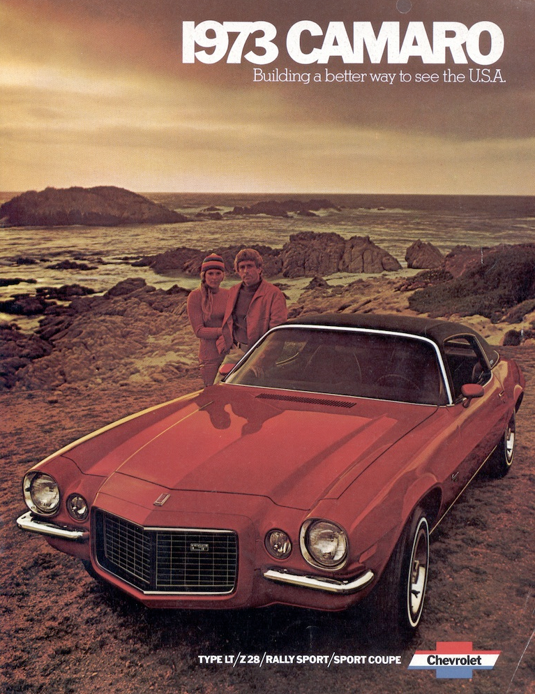 1973 Chevrolet Camaro brochure 