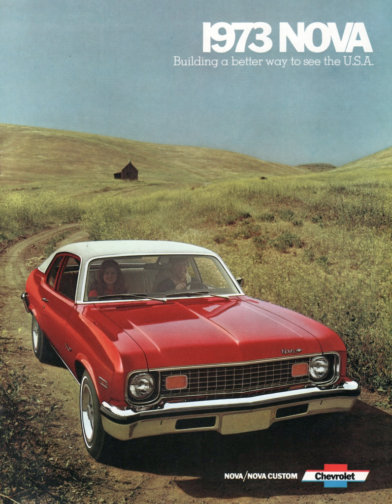 1973 Chevrolet Nova ad 