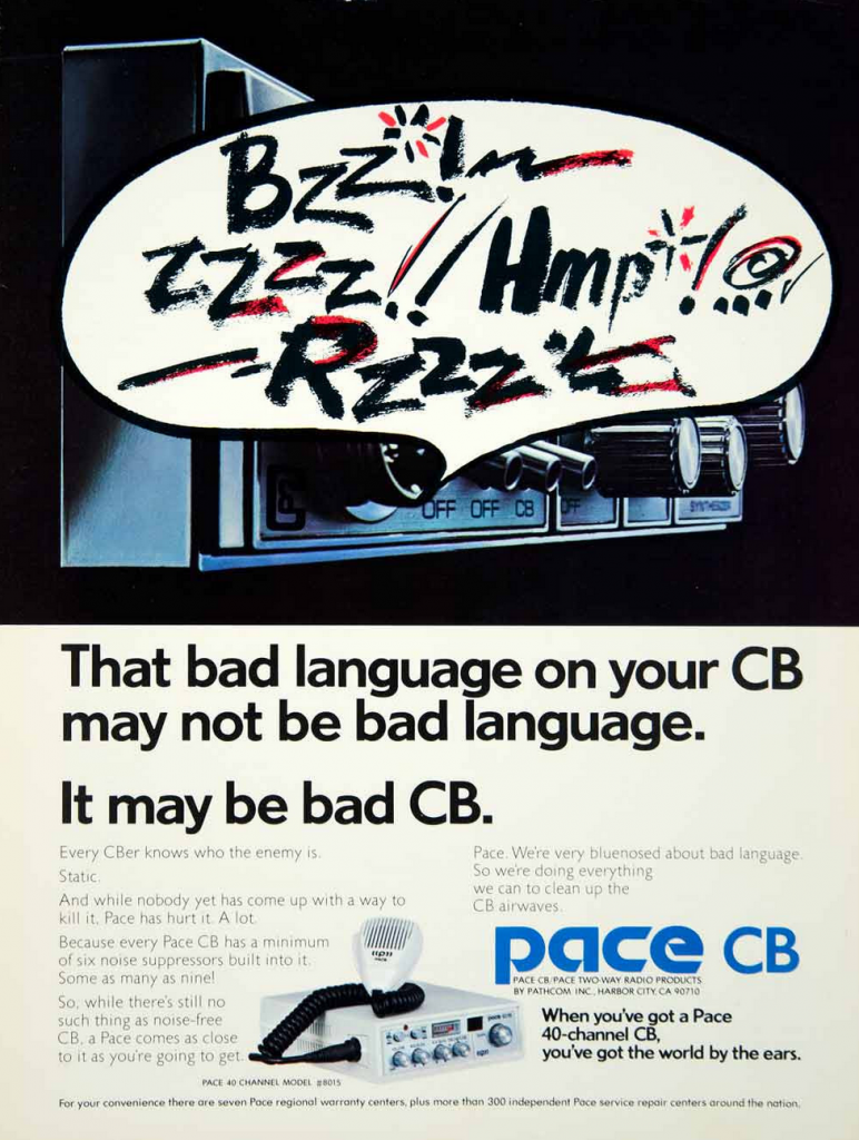 Pace CB-Radio ad 