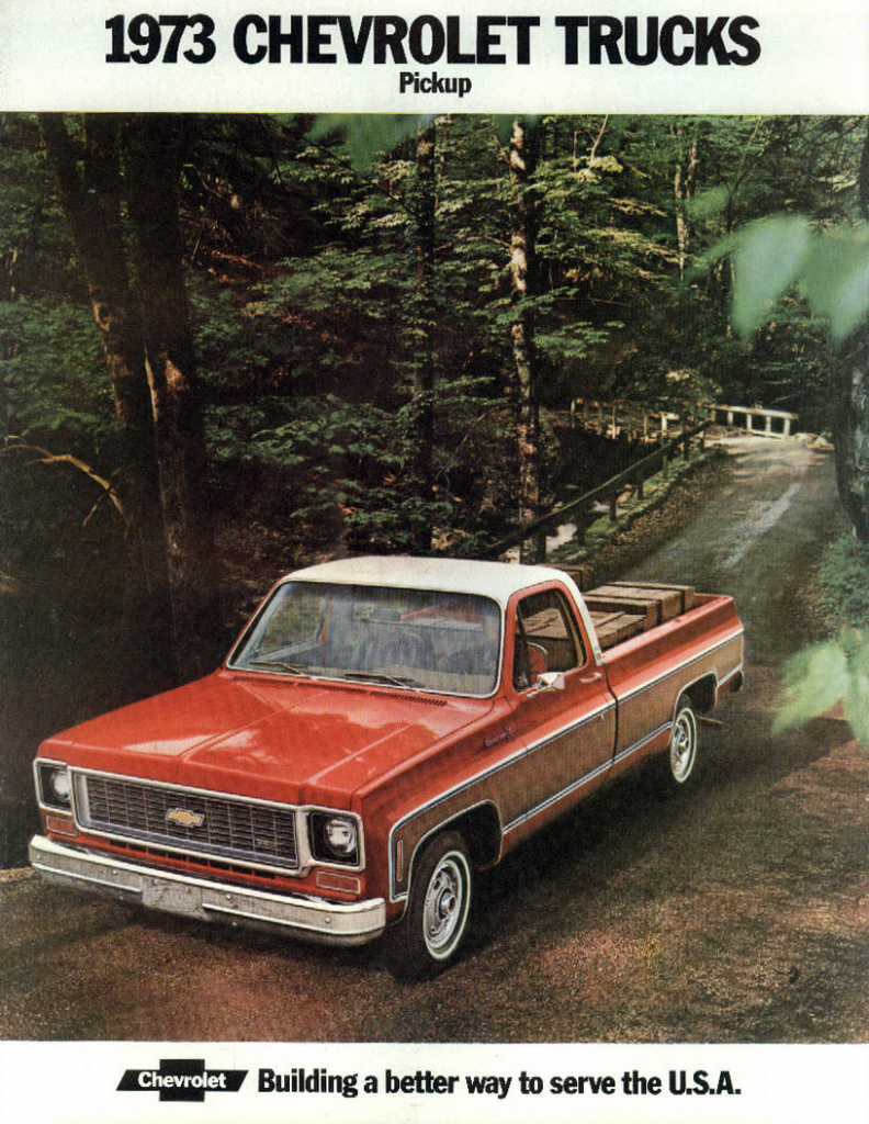 1973 Chevrolet Pickup brochure 