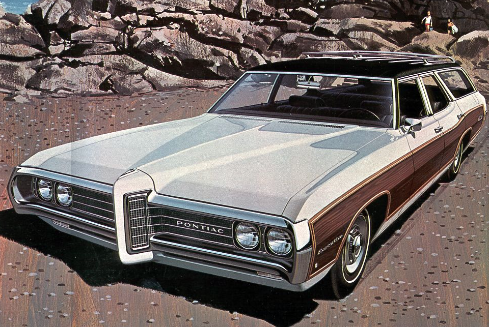 1969 Pontiac Bonneville wagon 