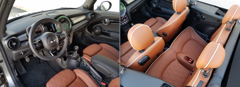 2016 Mini Copper Convertible interior 