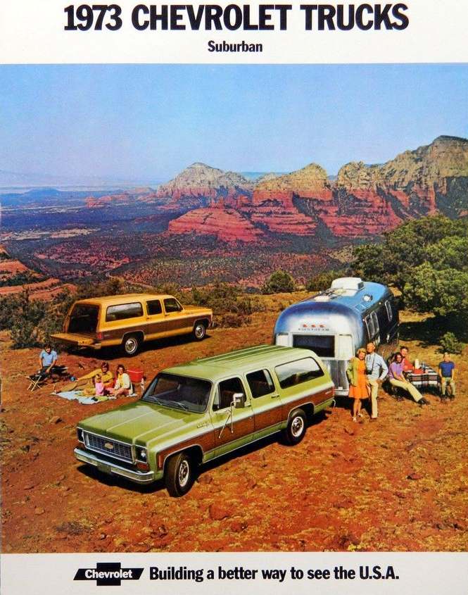 1973 Chevrolet Suburban brochure 