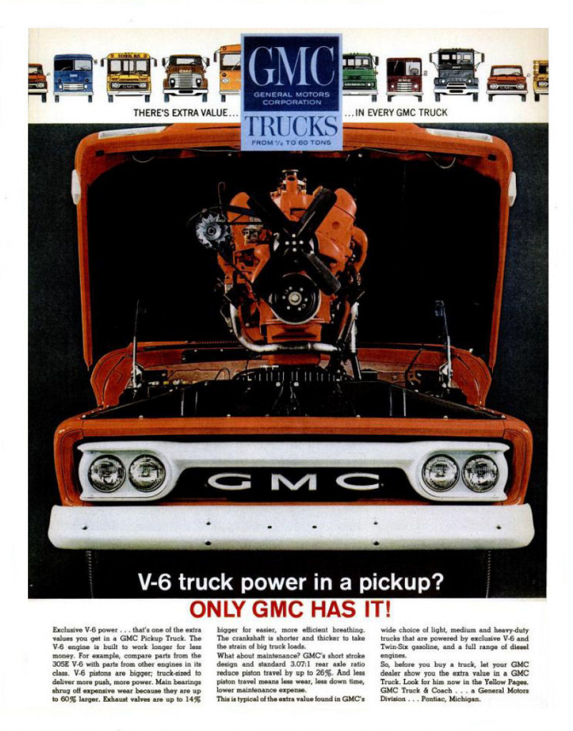 1963 GMC Pickup Ad 