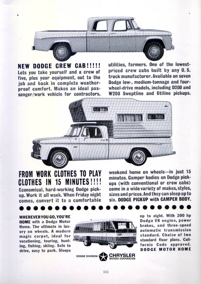 1964 Dodge Pickup Ad 