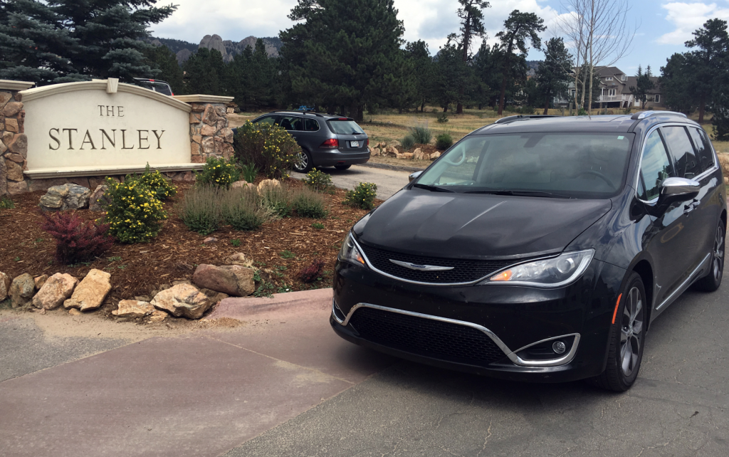 Chrysler Pacifica at Stanley Hotel 