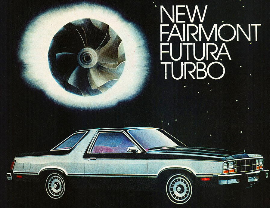 1980 Ford Fairmont Futura Ad, Turbocharged Vehicles