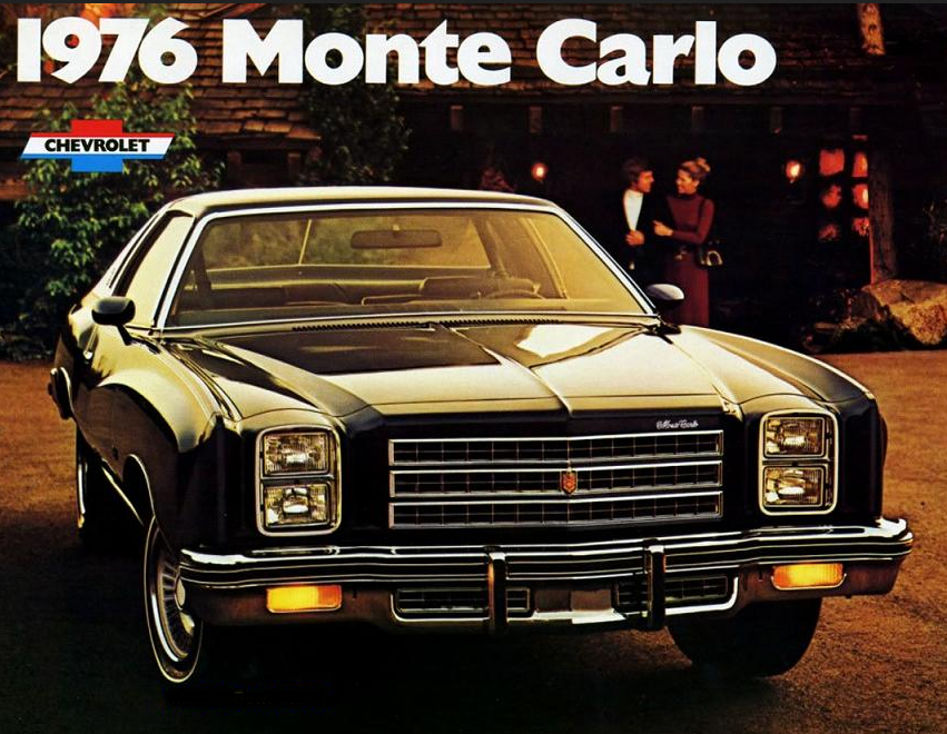 1976 Chevrolet Monte Carlo Brochure 
