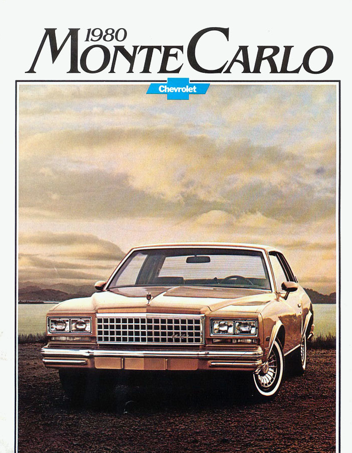 1980 Chevrolet Monte Carlo Brochure 