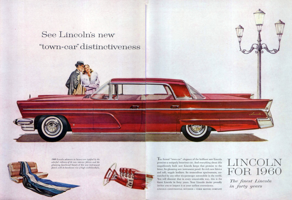 1960 Lincoln Ad 