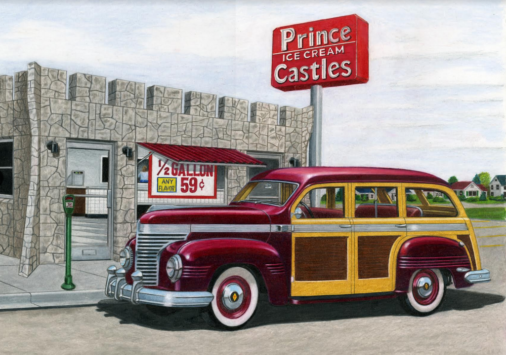 Diamond T Wagon, Prince Castles, Ice Cream, 