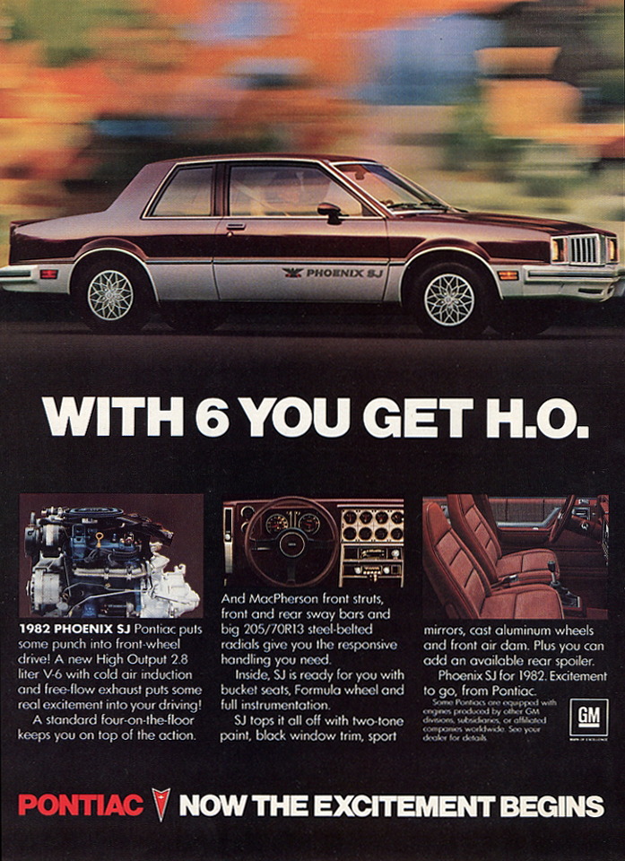 1982 Pontiac Ad 