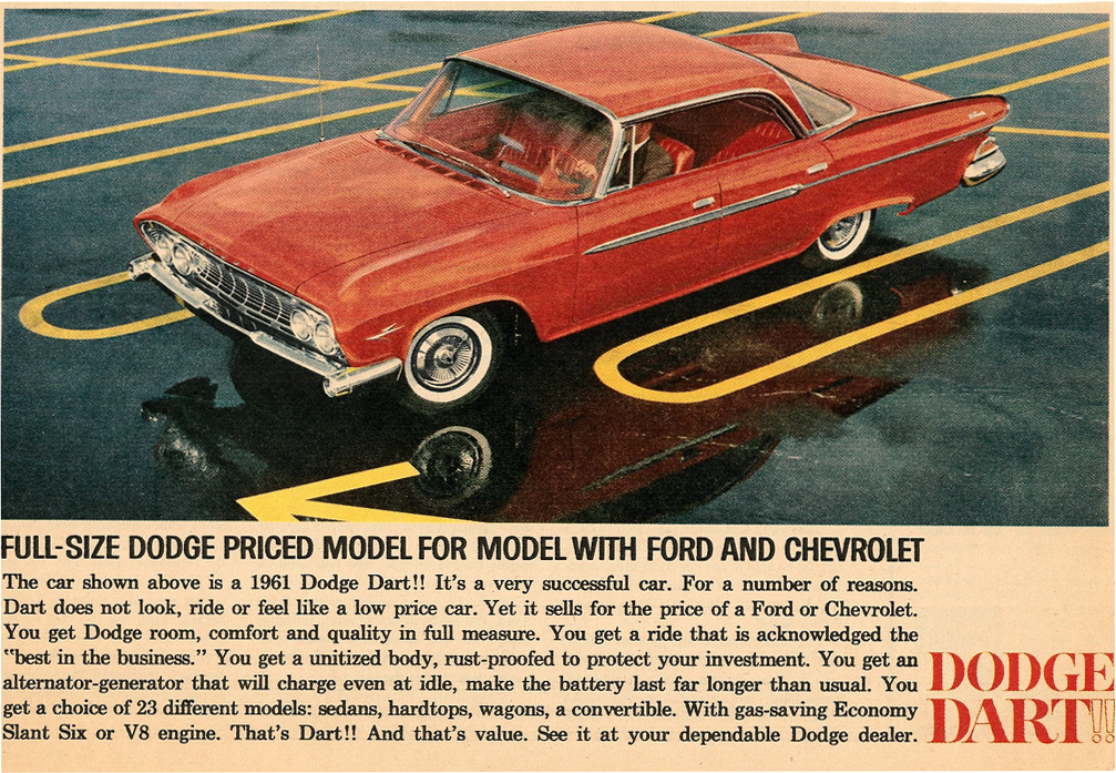 1961 Dodge Dart Ad 