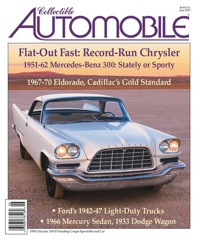 June 2015 issue of Collectible Automobile Magazine 