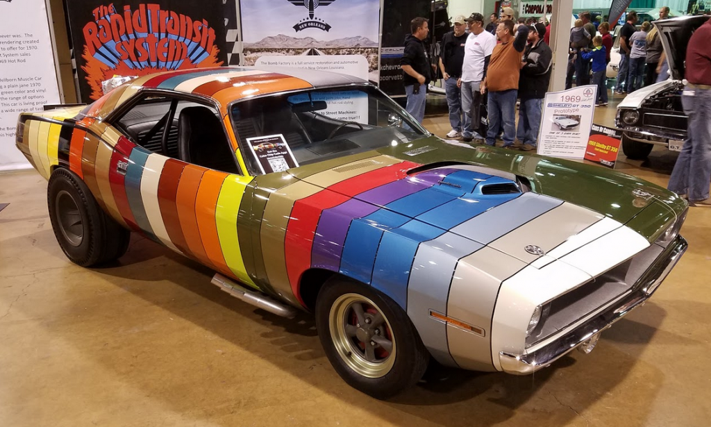 “paint-chip” 1970 Plymouth ‘Cuda