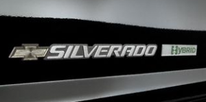 Silverado Hybrid Badge 
