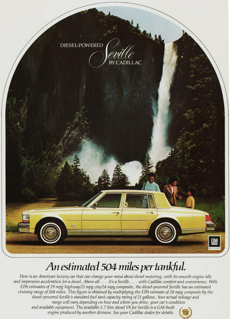1979 Cadillac Seville ad 