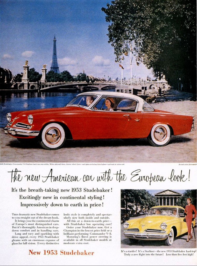 1953 Studebaker ad 