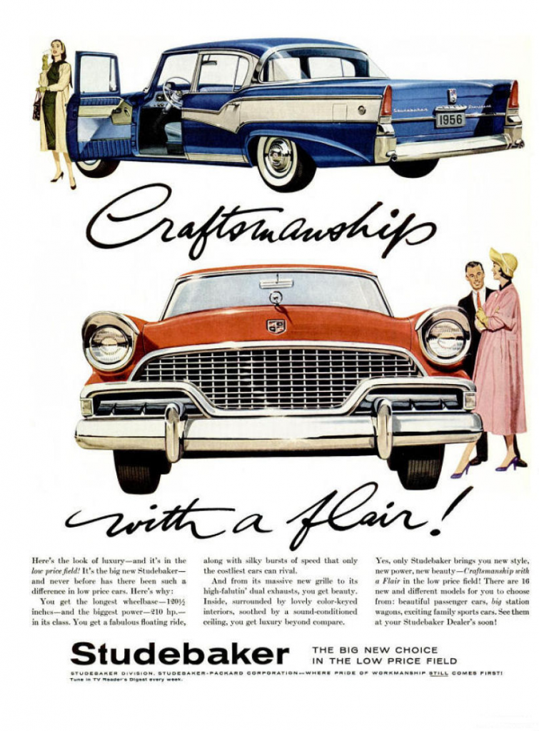 1956 Studebaker ad 