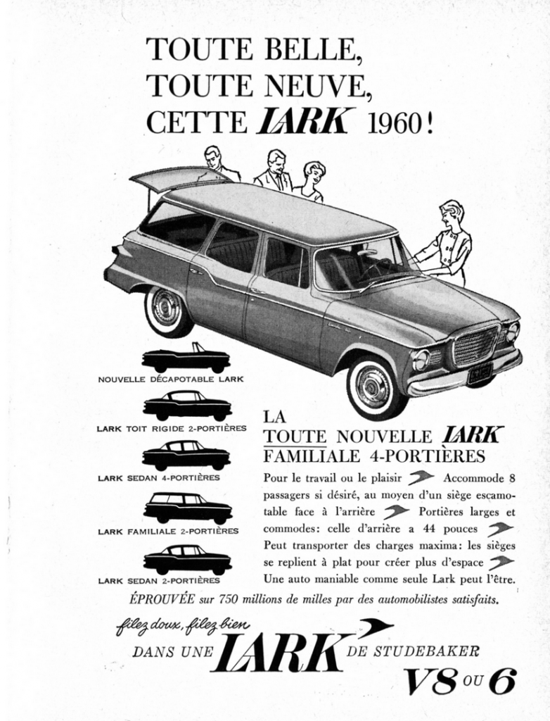 1960 Studebaker Lark ad 