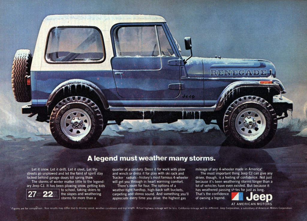 1981 Jeep CJ-7 ad 