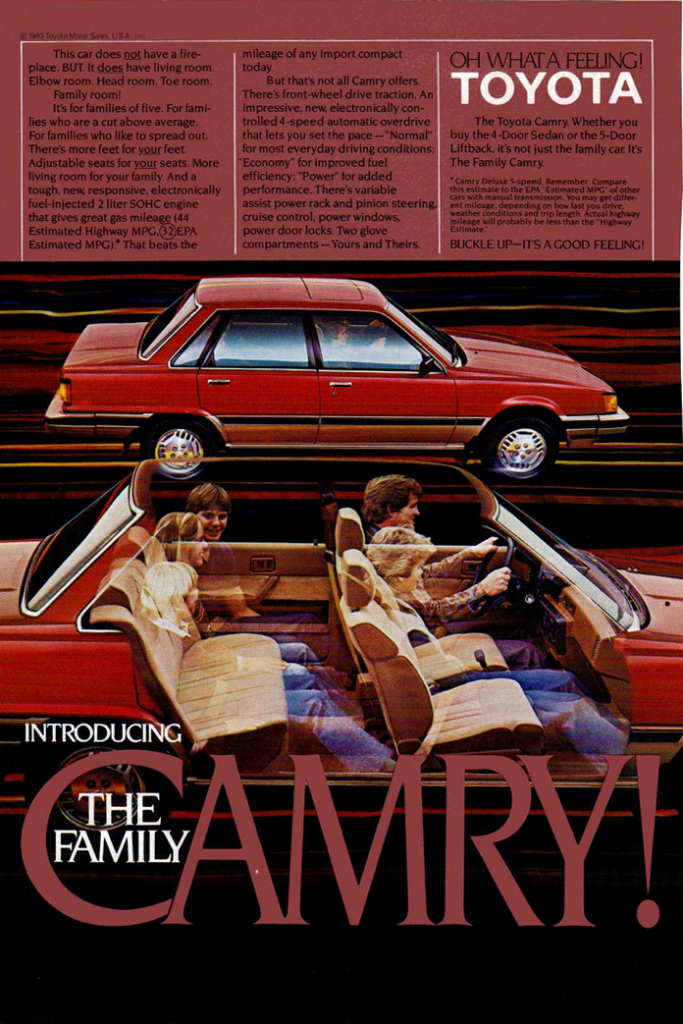 1983 Toyota Camry ad 