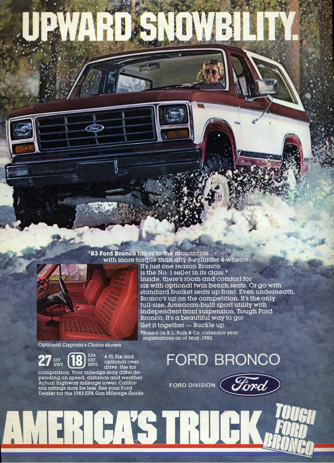 Anúncio da Buick Skylark Limited de 1983 