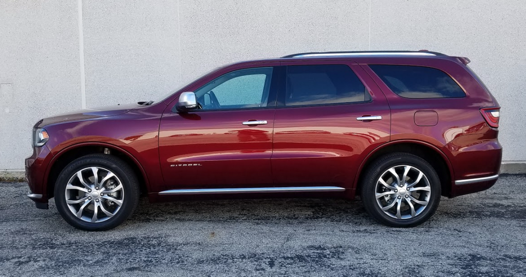 2016 Dodge Durango profile 